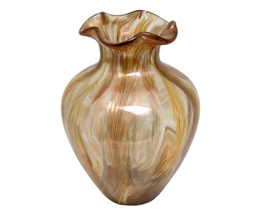 Vaso Decorativo Varnex Âmbar e Marrom, Ambar | WestwingNow