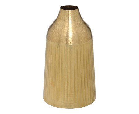 Vaso Decorativo Zorion Dourado | Westwing