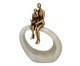 Casal Decorativo Duorum Areia e Dourado, beige | WestwingNow