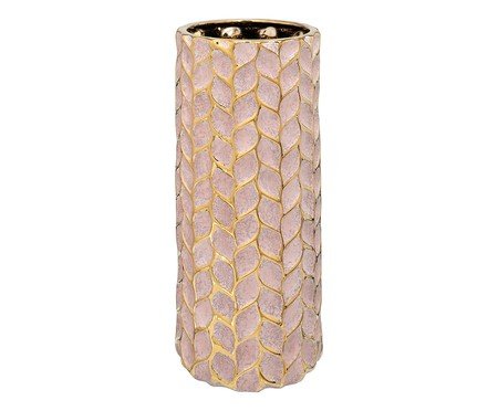 Vaso Decorativo Ulven Dourado e Marrom | Westwing