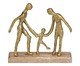 Escultura Família Calor Dourado e Marrom, brown | WestwingNow