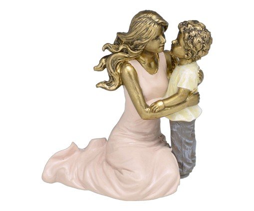 Família Decorativa Larus Dourado e Rosa, grey | WestwingNow