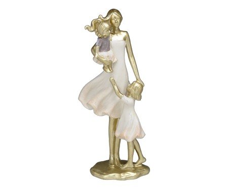 Família Decorativa Zelo Dourado e Off-white | Westwing