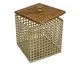 Porta-Objetos Decorativo Conter Dourado e Marrom, brown | WestwingNow