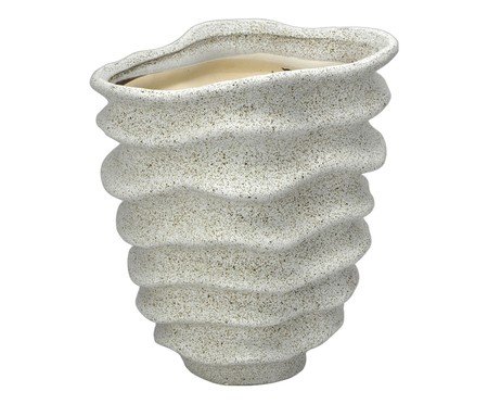 Vaso Decorativo Zalenix Cinza | Westwing