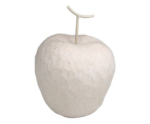 Maça Decorativa Frutiva Branco e Dourado, white | WestwingNow