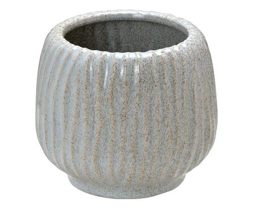 Cachepot Decorativo Florita Cinza e marrom, grey | WestwingNow