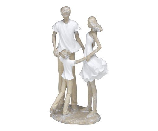 Família Decorativa Encontro Areia e Branco, beige | WestwingNow