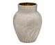 Vaso Decorativo Lexion Cinza e dourado, grey | WestwingNow