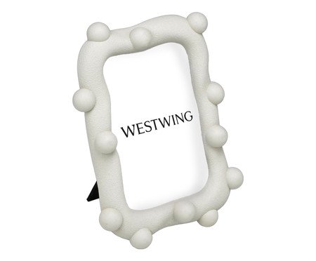 Porta-retrato Retriva Off-White | Westwing