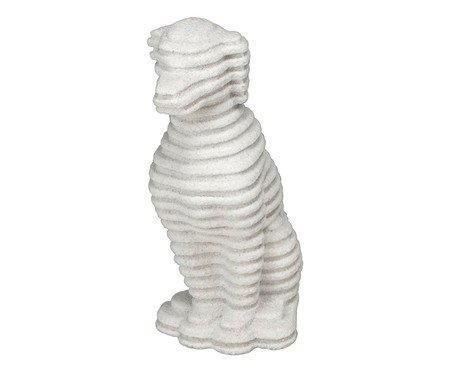 Cachorro Decorativo Lupin Branco | Westwing