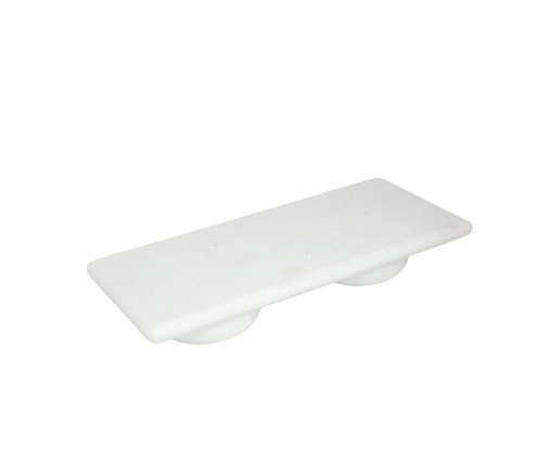 Bandeja Decorativa Lumiar Branco e Cinza, white | WestwingNow