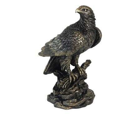 Águia Decorativa Áureo Bronze | Westwing
