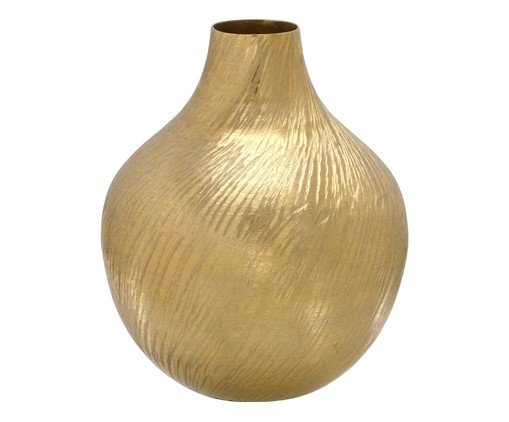 Vaso Decorativo Zavenor Dourado, gold | WestwingNow