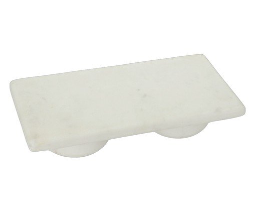 Bandeja Decorativa Carven Branco e Cinza, white | WestwingNow