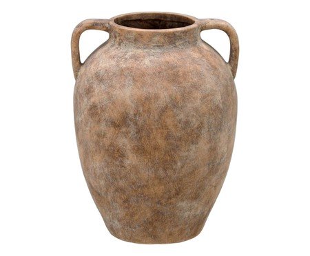 Vaso Decorativo Norviax Cinza e Marrom | Westwing