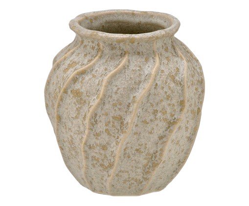 Vaso Decorativo Elyon Cinza e Marrom, grey | WestwingNow