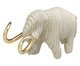 Elefante Decorativo Sabedoria Branco e Dourado, white | WestwingNow