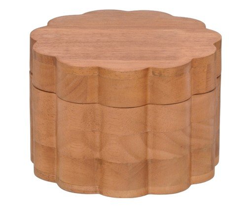 Porta-Objetos Decorativo Arqel Marrom, brown | WestwingNow