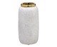 Vaso Decorativo Zanek Cinza e dourado, grey | WestwingNow