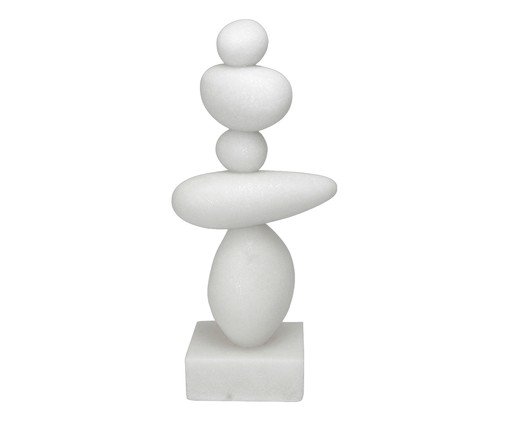 Escultura Decorativa Núcleo Off-White, Off White | WestwingNow