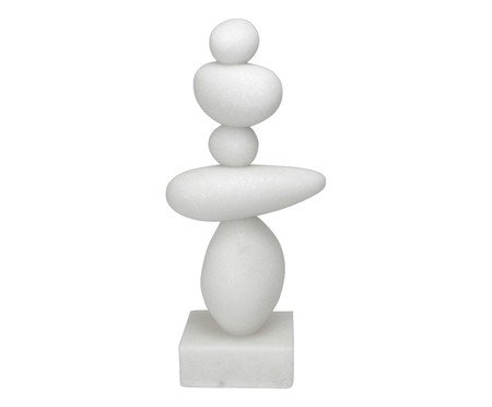 Escultura Decorativa Núcleo Off-White | Westwing