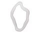 Espelho Mendips Areia, Off White | WestwingNow