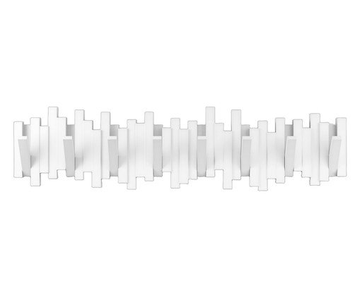 Cabideiro de Parede Branco - 8 Sticks, white | WestwingNow