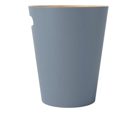 Lixeira Woodrow Azul | Westwing