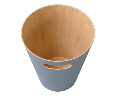 Lixeira Woodrow Azul | Westwing