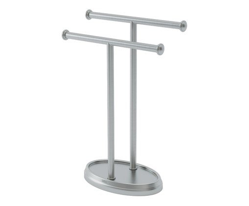 Porta-Toalha de Rosto Palm, silver or metallic | WestwingNow