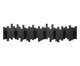 Cabideiro de Parede Preto - 8 Sticks, black | WestwingNow