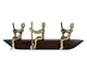 Escultura Pessoas em Metal Radagast, gold | WestwingNow