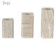 Jogo de Porta-Velas Wolpert, beige | WestwingNow