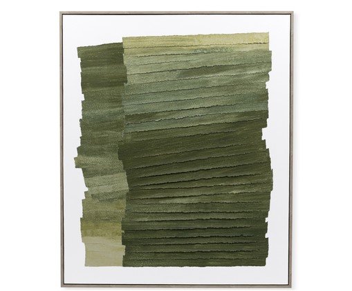 Quadro Texturizado em Canvas Arukipa, green | WestwingNow