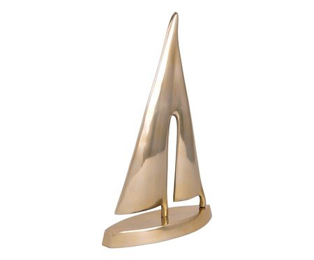 Escultura Barco em Metal Manwë | Westwing