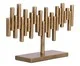 Escultura em Metal Moody, gold | WestwingNow