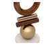 Escultura em Metal Undómiel, gold | WestwingNow