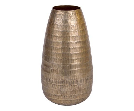 Vaso em Metal Ennem, gold | WestwingNow