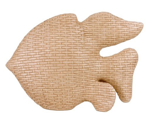 Escultura Peixe Yucra, beige | WestwingNow