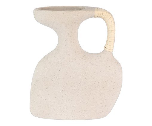 Vaso em Fibra Natural Kirke, beige | WestwingNow