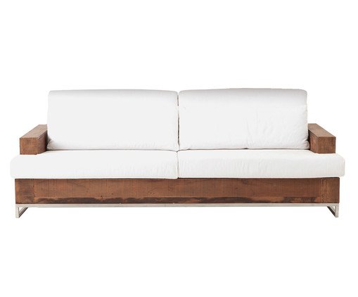 Sofá Mitos Branco, Natural | WestwingNow