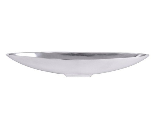 Centro de Mesa em Metal Nessa, silver or metallic | WestwingNow