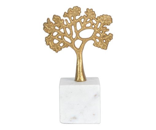 Escultura Árvore e Metal Augustus, gold | WestwingNow