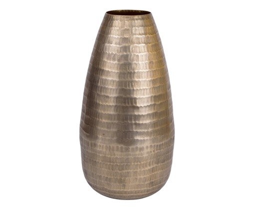 Vaso em Metal Ennem, gold | WestwingNow