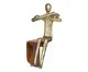 Escultura Pessoa em Metal Edgecombe, gold | WestwingNow
