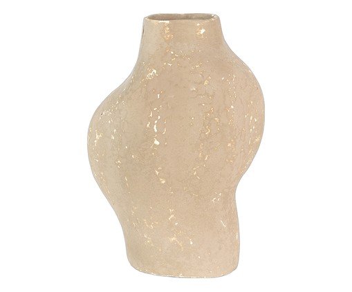 Vaso em Fibra Natural Mabel, beige | WestwingNow