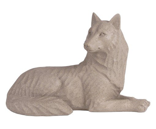 Escultura Lobo Cari, grey | WestwingNow