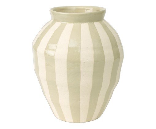 Vaso em Cerâmica Silvia, Off White | WestwingNow