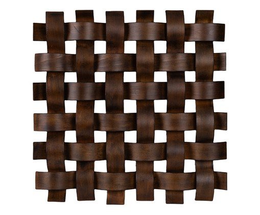 Quadro em Madeira Calani, brown | WestwingNow